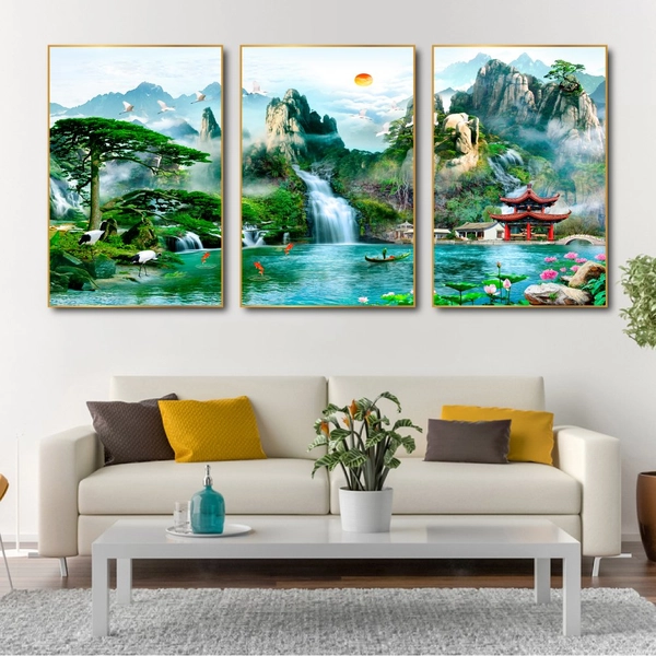Tranh Treo Tường Phong Cảnh Thiên Nhiên Hữu Tình 12