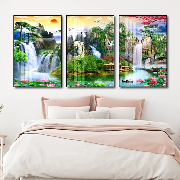 Tranh Treo Tường Phong Cảnh Thiên Nhiên Hữu Tình 12