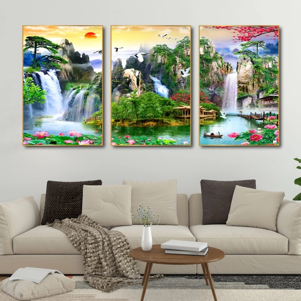 Tranh Treo Tường Phong Cảnh Thiên Nhiên Hữu Tình 12