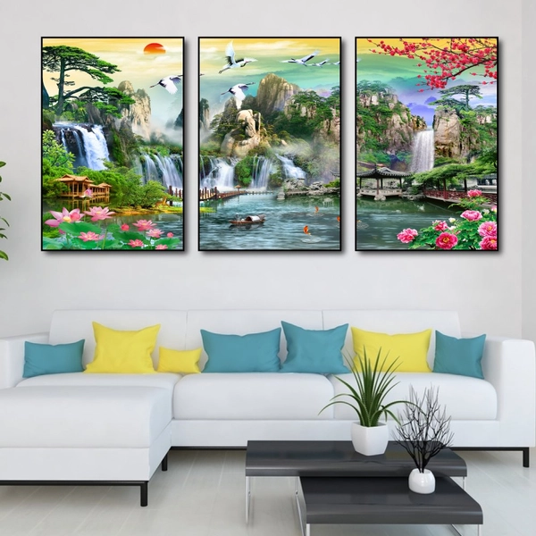 Tranh Treo Tường Phong Cảnh Thiên Nhiên Hữu Tình 12