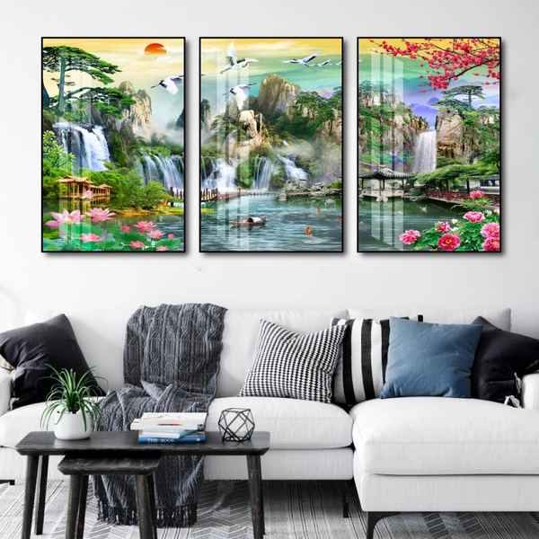 Tranh Treo Tường Phong Cảnh Thiên Nhiên Hữu Tình 12