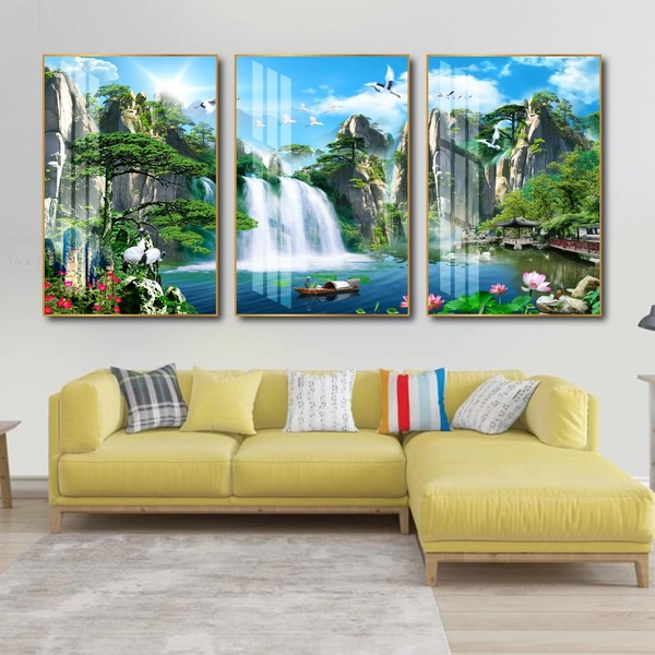 Tranh Treo Tường Phong Cảnh Thiên Nhiên Hữu Tình 12