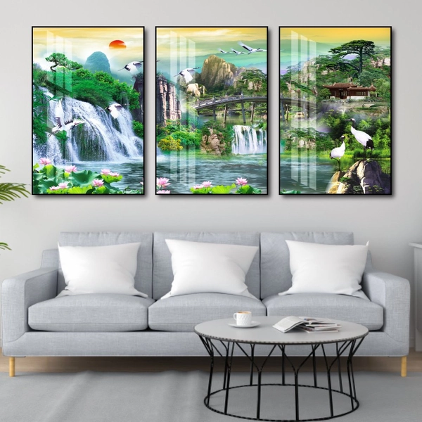 Tranh Treo Tường Phong Cảnh Thiên Nhiên Hữu Tình 12