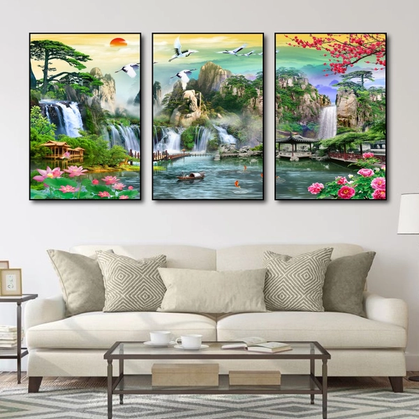 Tranh Treo Tường Phong Cảnh Thiên Nhiên Hữu Tình 10