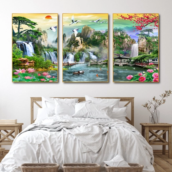 Tranh Treo Tường Phong Cảnh Thiên Nhiên Hữu Tình 10