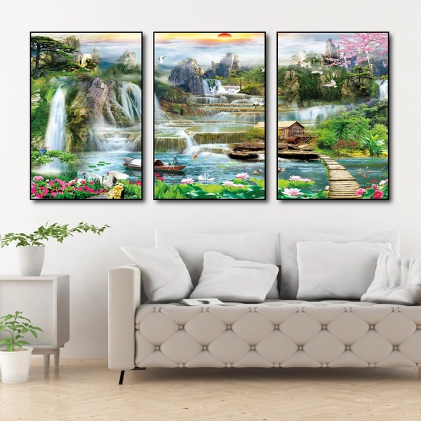 Tranh Treo Tường Phong Cảnh Thiên Nhiên Hữu Tình 10