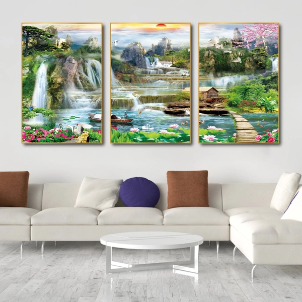 Tranh Treo Tường Phong Cảnh Thiên Nhiên Hữu Tình 10