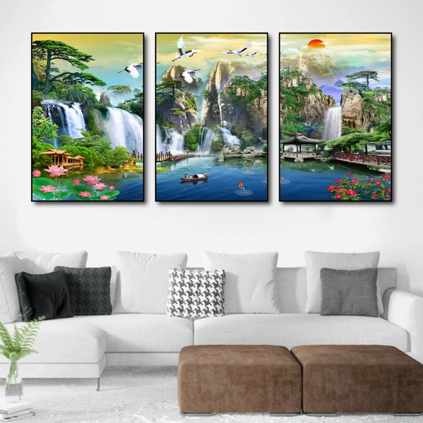 Tranh Treo Tường Phong Cảnh Thiên Nhiên Hữu Tình 10