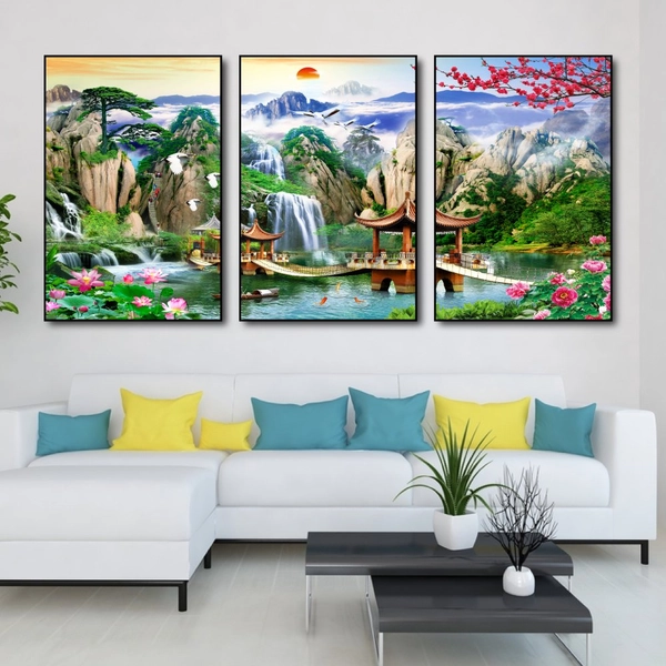 Tranh Treo Tường Phong Cảnh Thiên Nhiên Hữu Tình 10