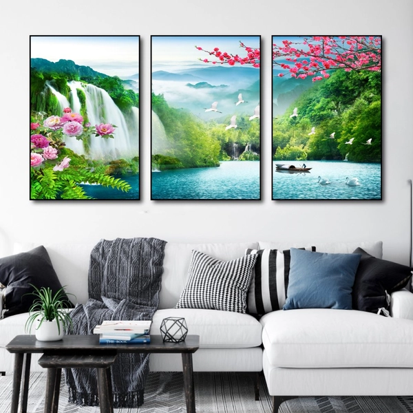 Tranh Treo Tường Phong Cảnh Thiên Nhiên Hữu Tình 10
