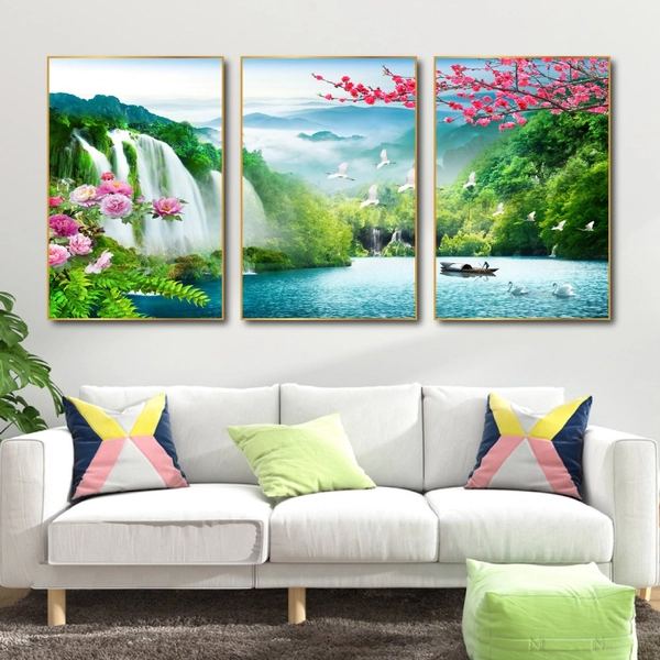 Tranh Treo Tường Phong Cảnh Thiên Nhiên Hữu Tình 10