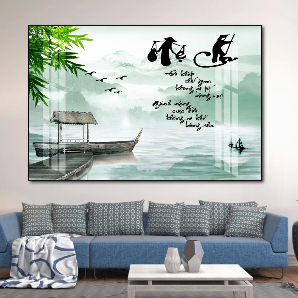 Tranh Treo Tường Thư Pháp Cha Mẹ