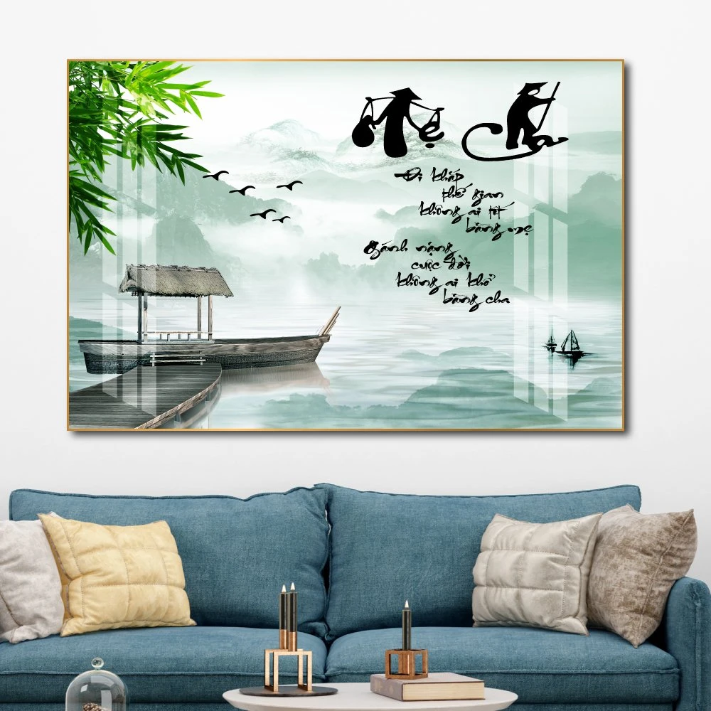 Tranh Treo Tường Thư Pháp Cha Mẹ