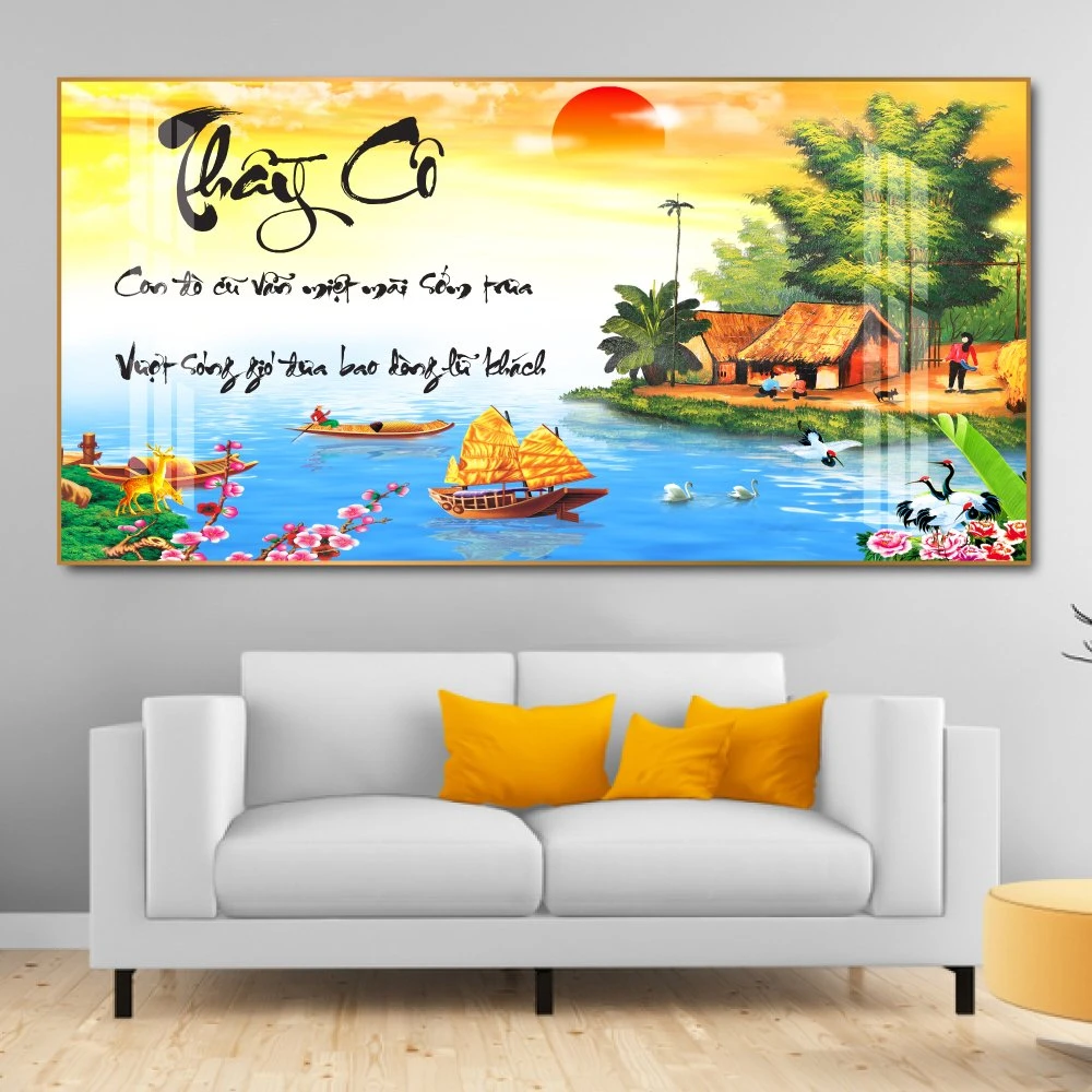 Tranh Treo Tường Thu Pháp Thầy Cô