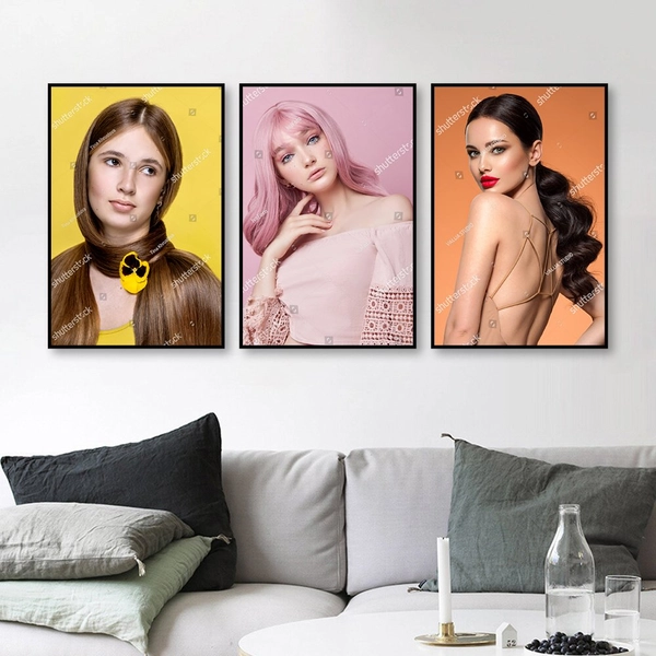 Tranh Treo Tường Nghệ Thuật Lady Hair