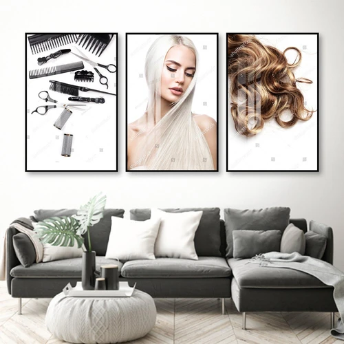 Tranh Treo Tường Nghệ Thuật Lady Hair 2