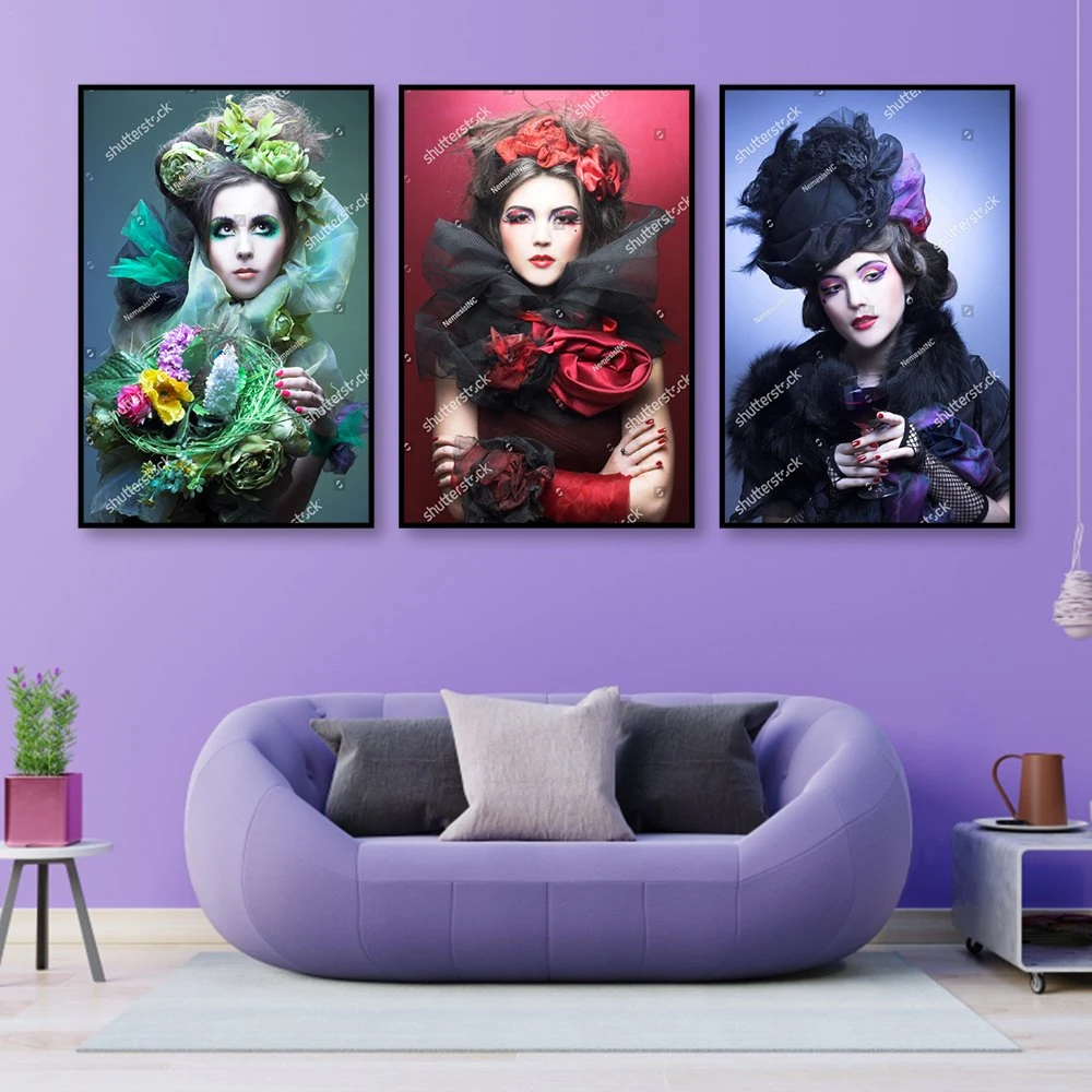 Tranh Treo Tường Nghệ Thuật Lady Hair 3
