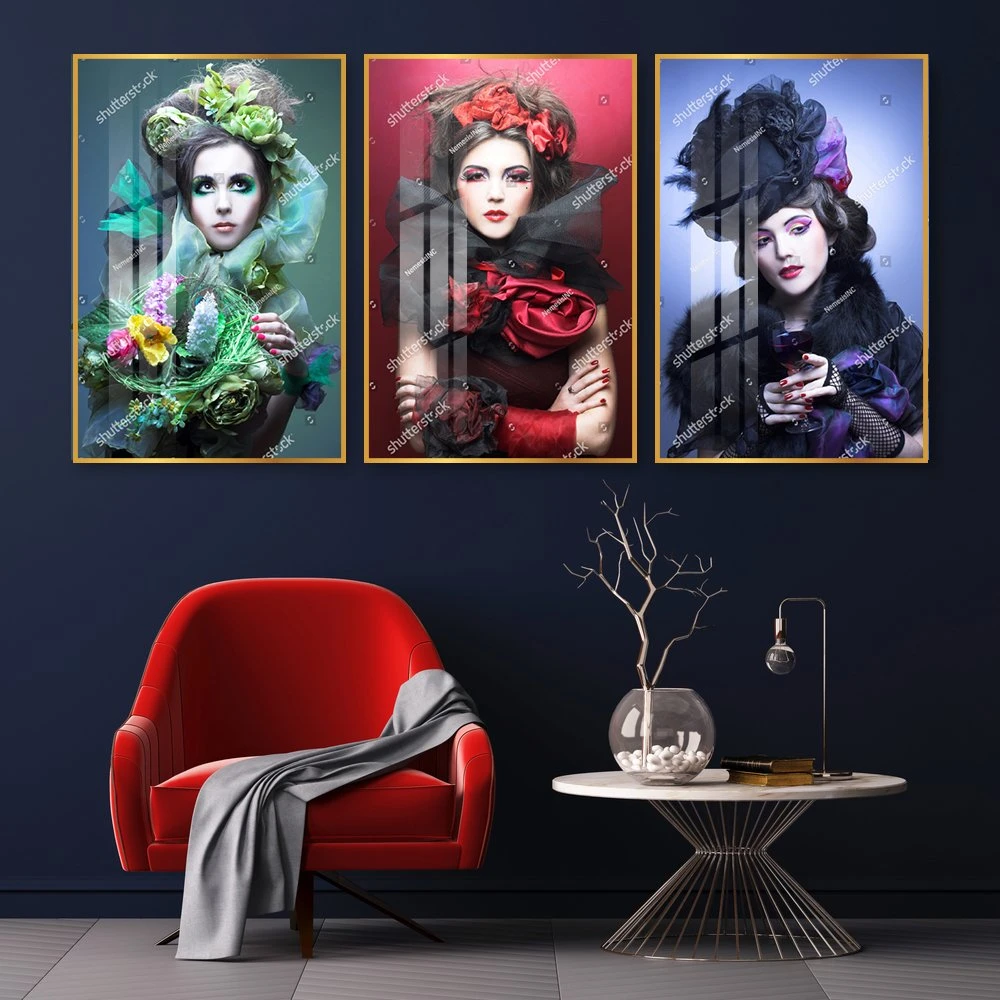 Tranh Treo Tường Nghệ Thuật Lady Hair 3