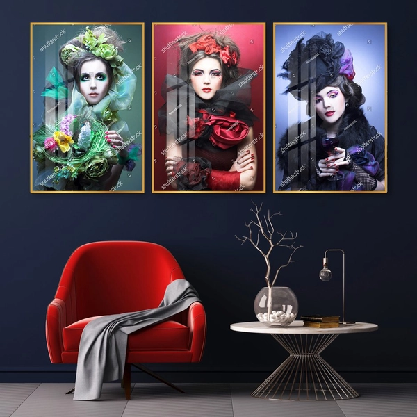 Tranh Treo Tường Nghệ Thuật Lady Hair 3