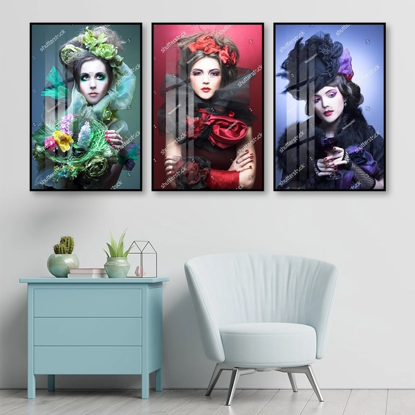 Tranh Treo Tường Nghệ Thuật Lady Hair 3
