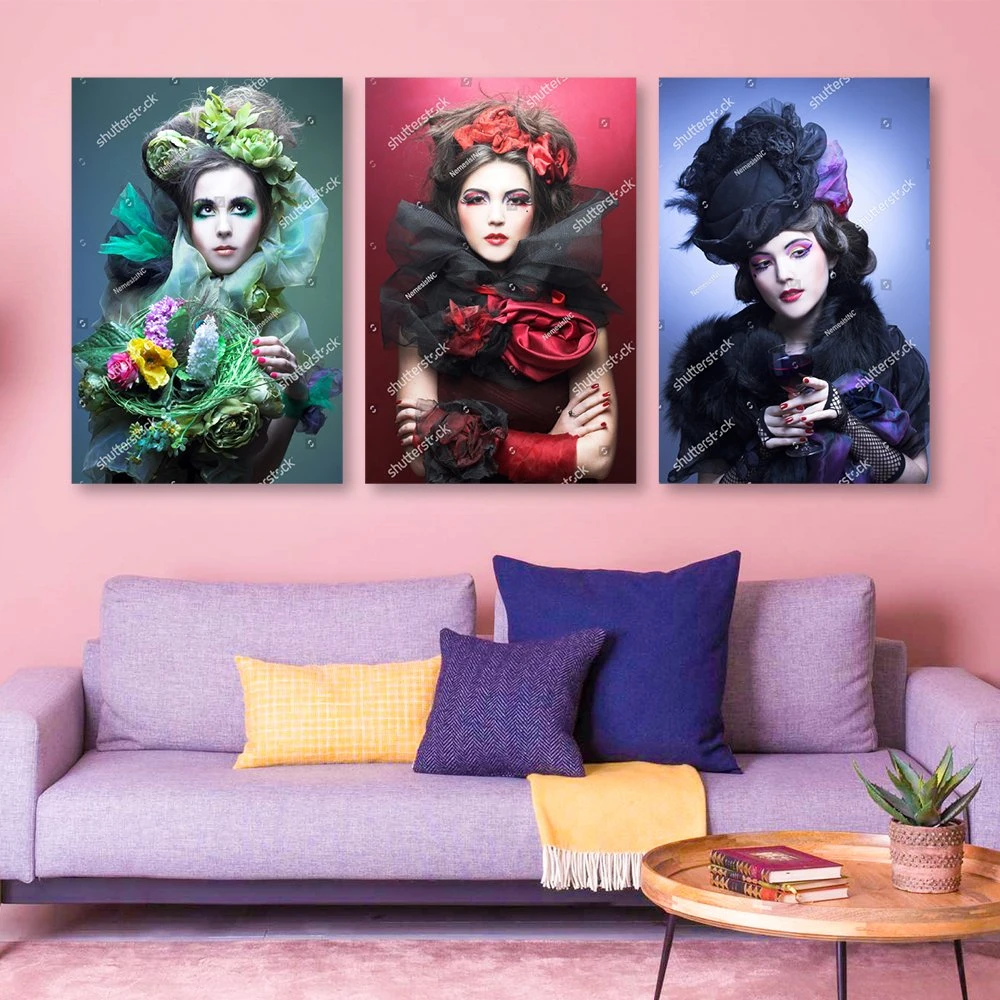 Tranh Treo Tường Nghệ Thuật Lady Hair 3