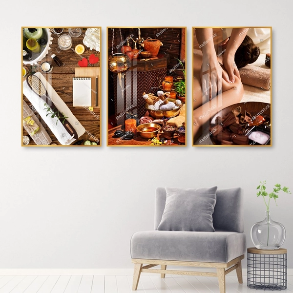 Tranh Treo Tường Spa Thảo Mộc