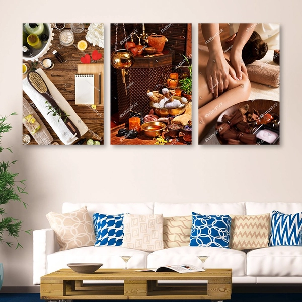 Tranh Treo Tường Spa Thảo Mộc