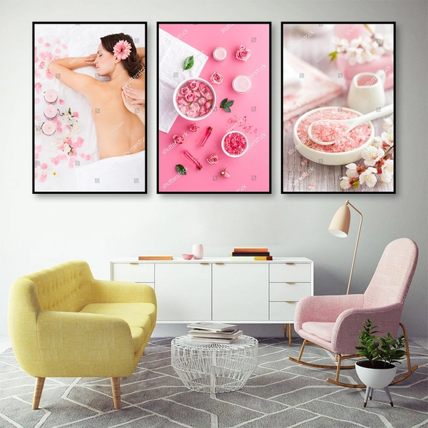 Tranh Treo Tường Spa Thảo Mộc