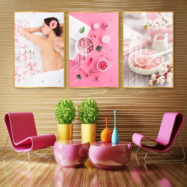 Tranh Treo Tường Spa Thảo Mộc