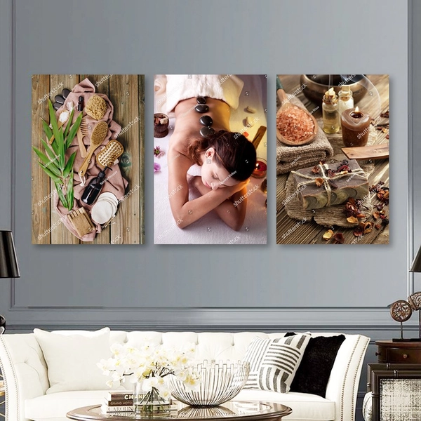 Tranh Treo Tường Spa Thảo Mộc