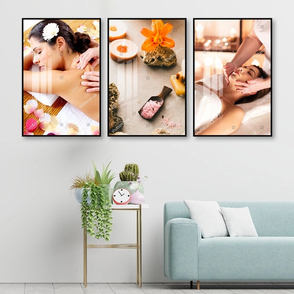 Tranh Treo Tường Spa Thảo Mộc