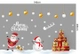 Combo decal trang trí noel giáng sinh may mắn
