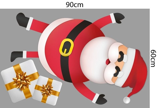 Combo decal trang trí noel giáng sinh may mắn