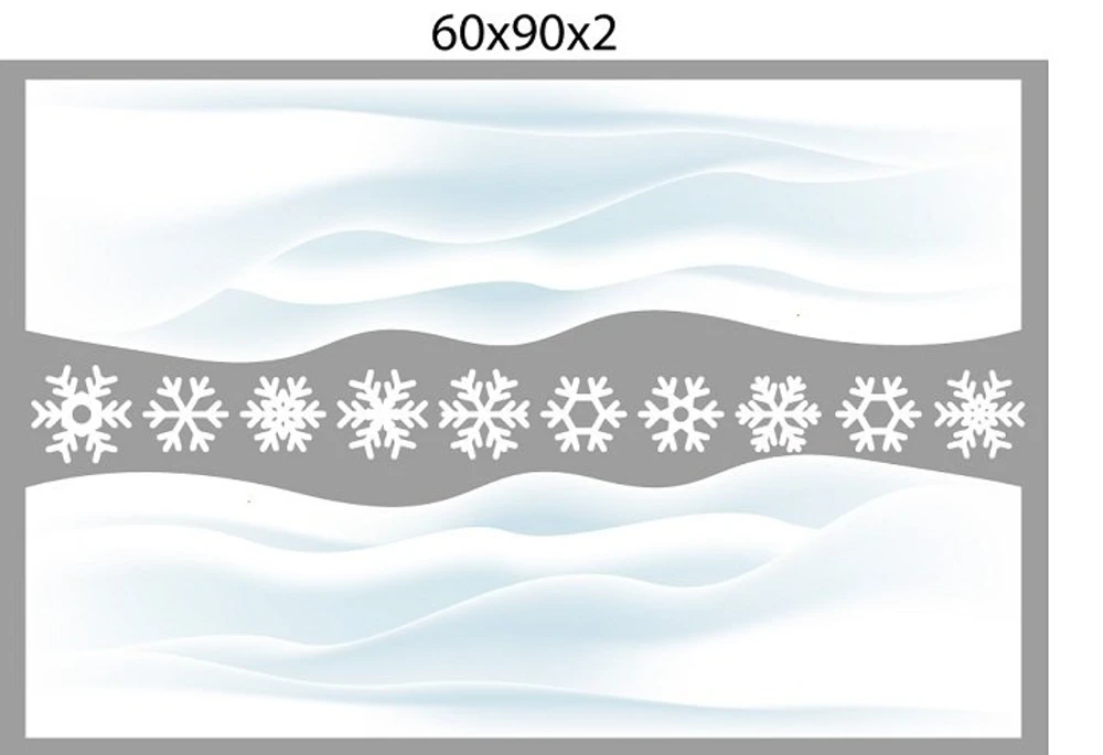 Combo decal trang trí noel giáng sinh may mắn