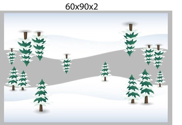 Combo decal trang trí noel xe quà đỏ may mắn