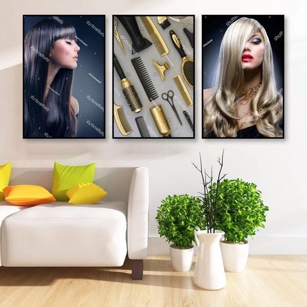 Tranh Treo Tường Nghệ Thuật Lady Hair 2