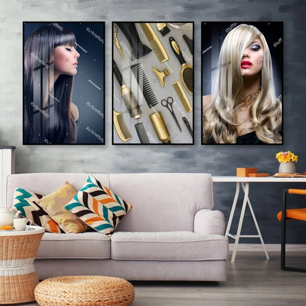 Tranh Treo Tường Nghệ Thuật Lady Hair 2