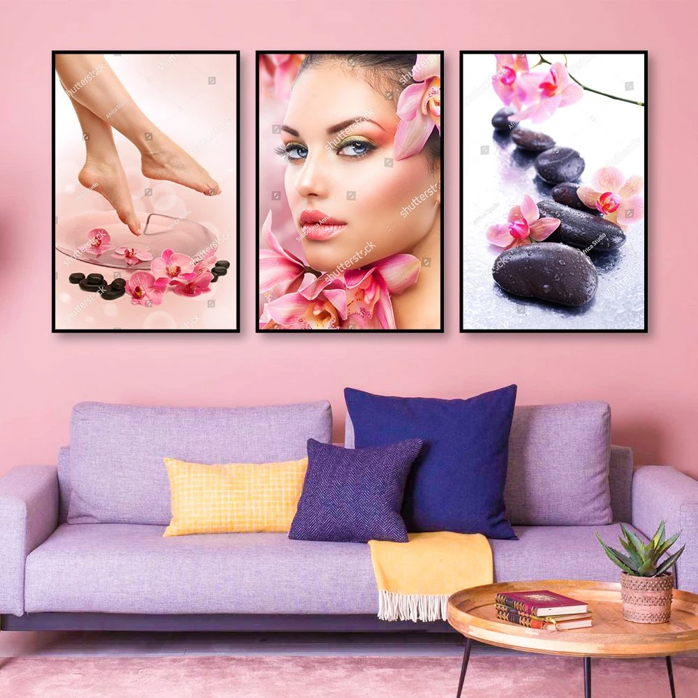 Tranh Treo Tường Spa Hoa Lan 4