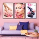 Tranh Treo Tường Spa Hoa Lan Massage Thảo Dược