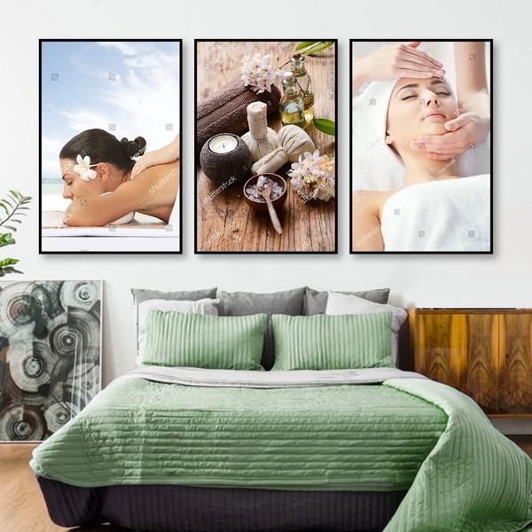 Tranh Treo Tường Spa Hoa Sứ