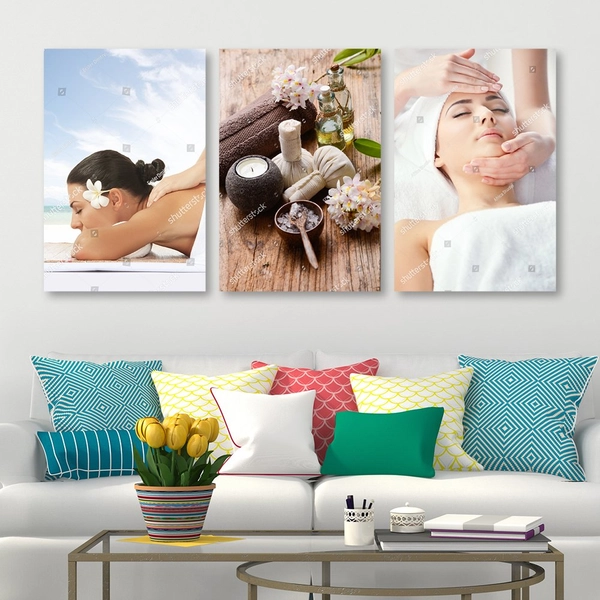 Tranh Treo Tường Spa Hoa Sứ