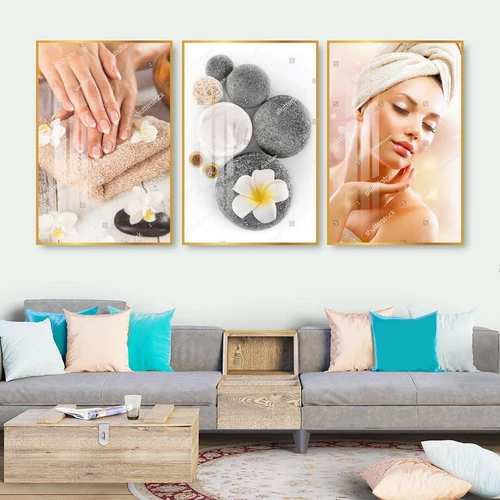 Tranh Treo Tường Spa Hoa Sứ