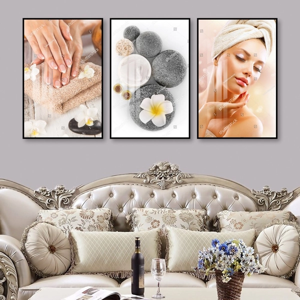 Tranh Treo Tường Spa Hoa Sứ