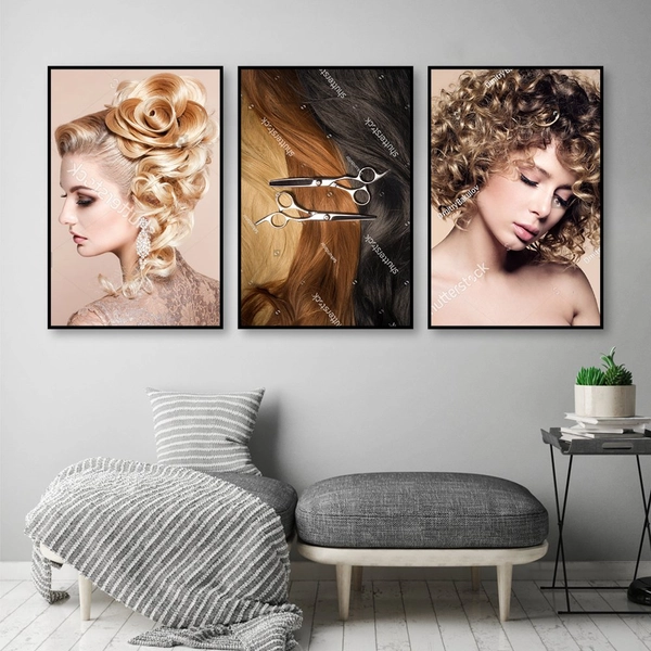 Tranh Treo Tường Nghệ Thuật Lady Hair 2