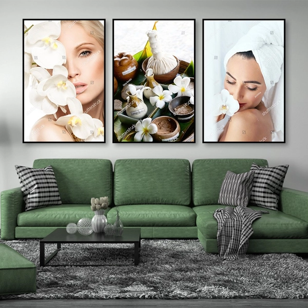 Tranh Treo Tường Spa Hoa Sứ