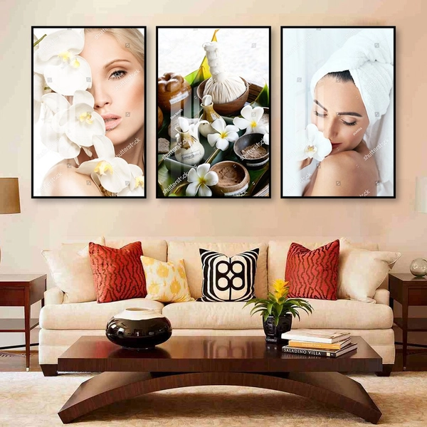 Tranh Treo Tường Spa Hoa Sứ