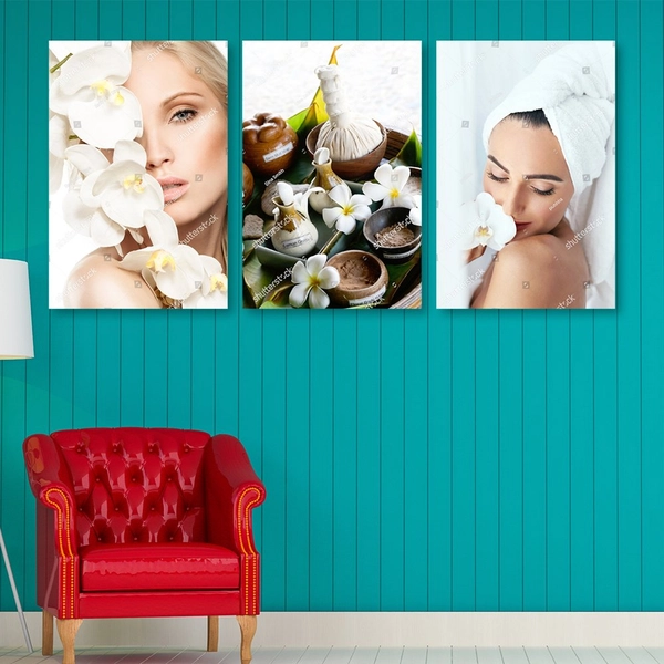 Tranh Treo Tường Spa Hoa Sứ