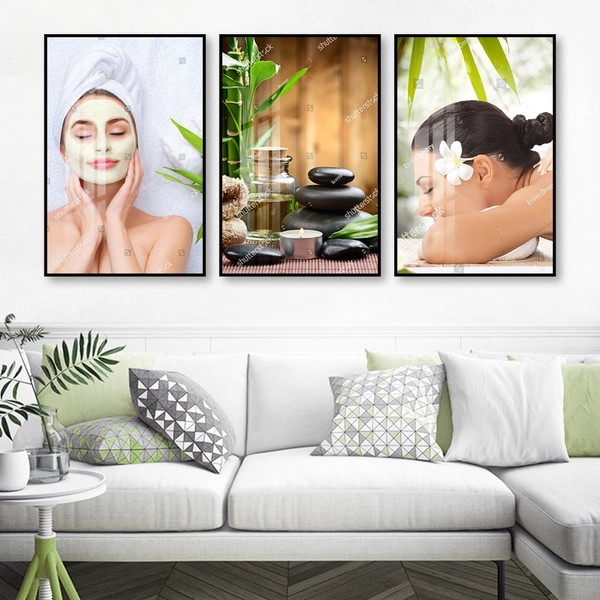 Tranh Treo Tường Spa Hoa Sứ