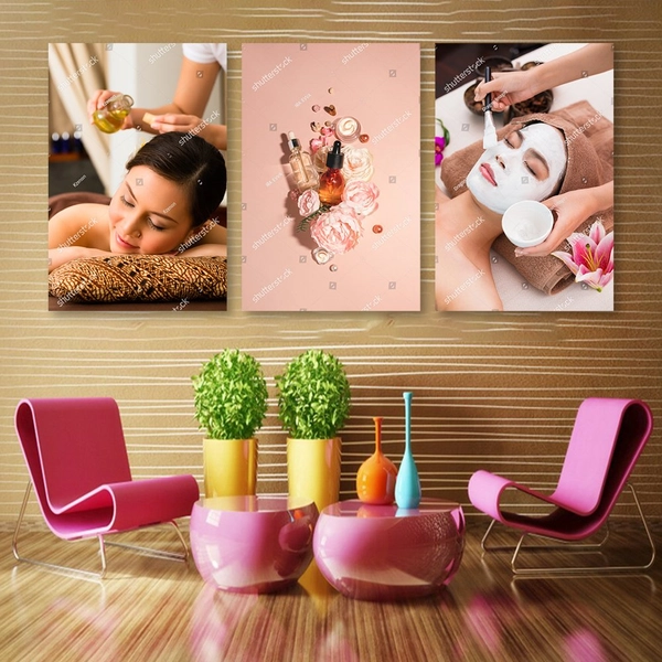 Tranh Treo Tường Spa Thảo Mộc