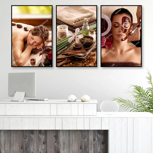 Tranh Treo Tường Spa Thảo Mộc Thiên Nhiên